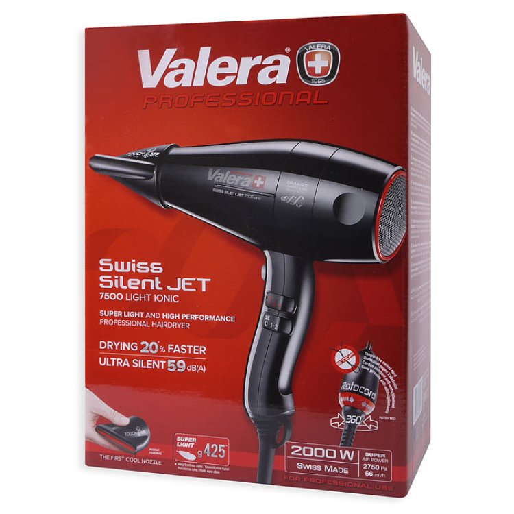 VALERA SWISS SILENT JET7500 RC IONIC Σεσουάρ 2000W 228-0010