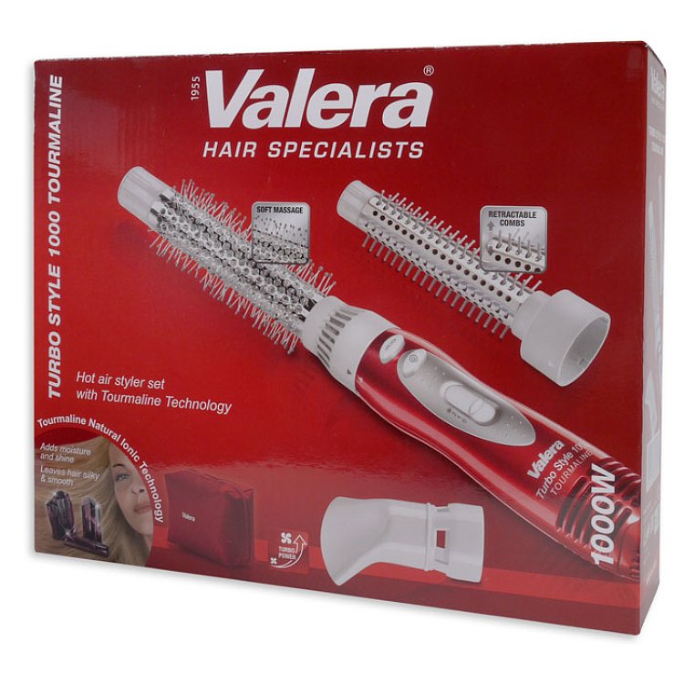 VALERA TURBO STYLE 1000 Ηλεκτρική Βούρτσα Μαλλιών 1000W 228-0013