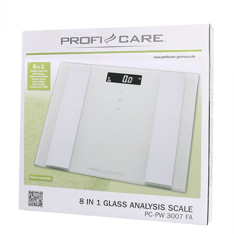 Ζυγαριά Μπάνιου Profi Care PC-PW 3007 FA White 229-0006