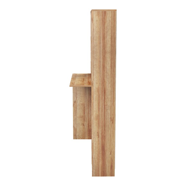 Γραφείο με βιβλιοθήκη Janson pakoworld oak 113.2x40x141.8εκ 230-000082