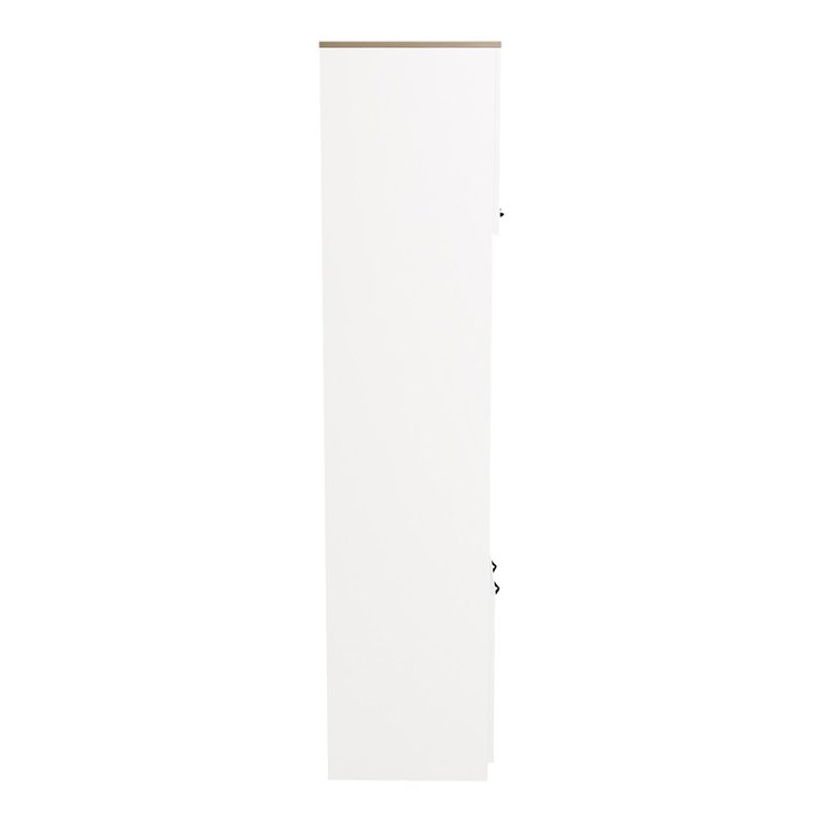 Ντουλάπα κουζίνας Rowan pakoworld σε λευκή-sonoma απόχρωση 60x42x182εκ 230-000085