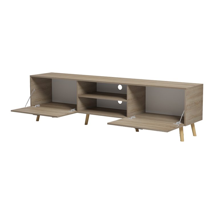 Έπιπλο τηλεόρασης Gorna pakoworld sonoma 180x35x48.6εκ 230-000204