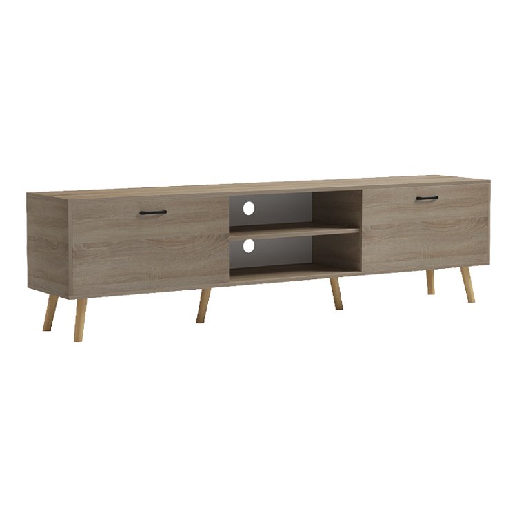 Έπιπλο τηλεόρασης Gorna pakoworld sonoma 180x35x48.6εκ 230-000204