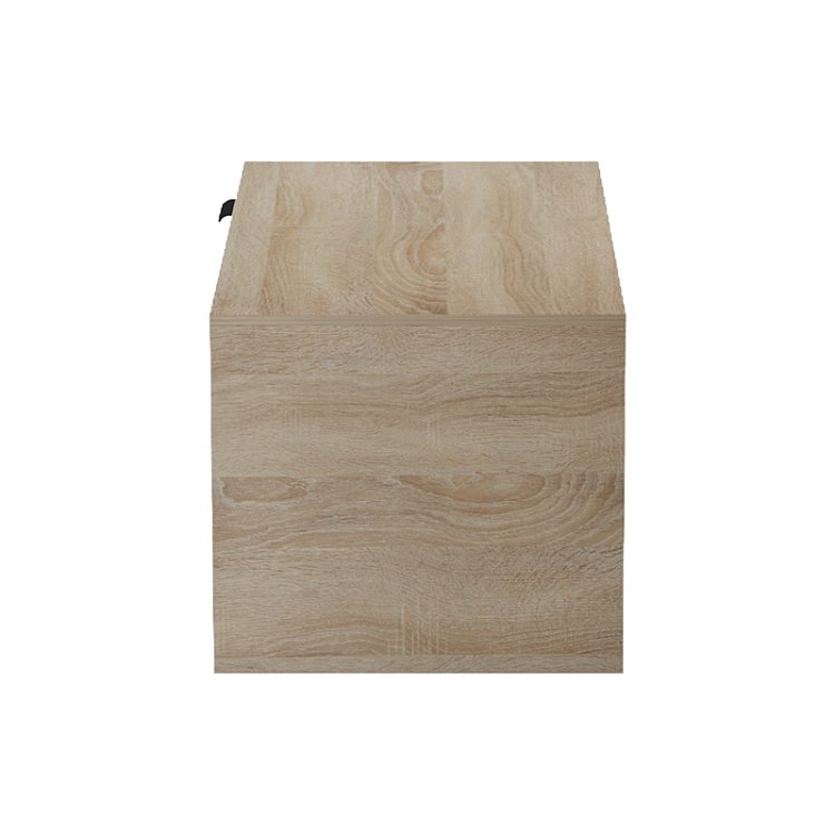 Τραπέζι σαλονιού Felina pakoworld sonoma-ανθρακί 100x50x45εκ 230-000267