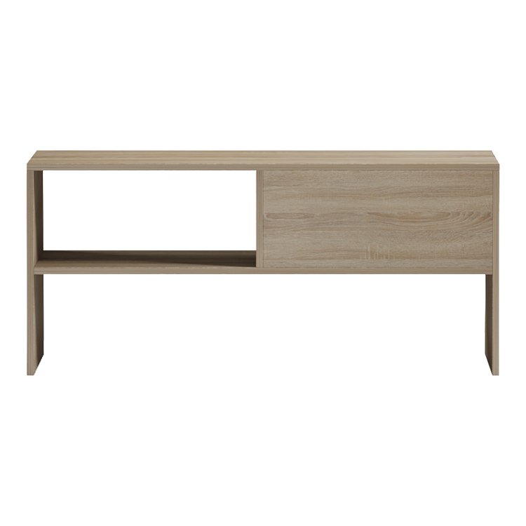 Τραπέζι σαλονιού Felina pakoworld sonoma-ανθρακί 100x50x45εκ 230-000267