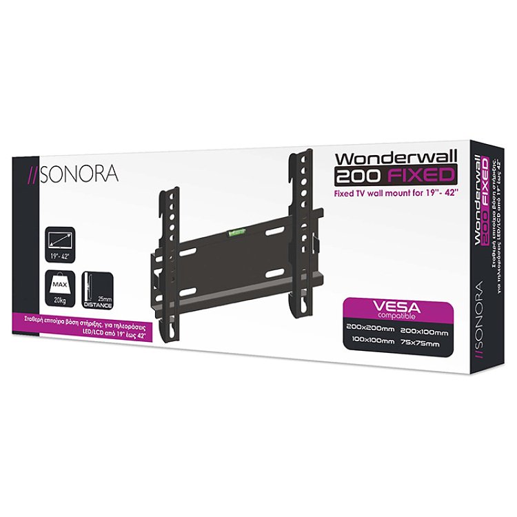 SONORA WONDERWALL 200 FIXED Βάση Τοίχου 19"-42" 230-0048
