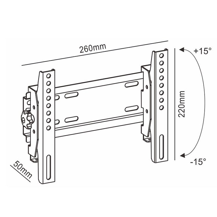 SONORA WONDERWALL 200 TILT Βάση Τοίχου 19"-42" 230-0050