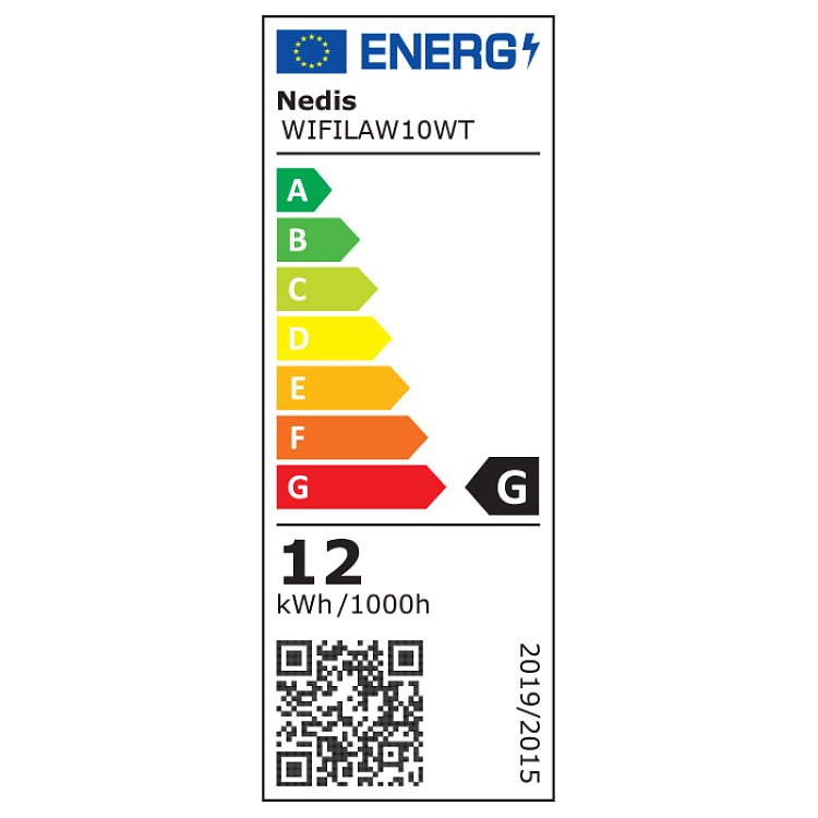 Nedis WIFILAW10WT Wi-Fi Smart Φωτιστικό Οροφής LED Λευκό 233-1576