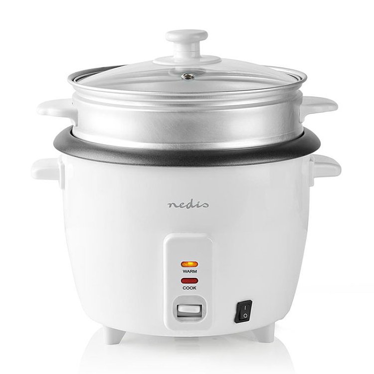 NEDIS KARC06WT Βραστήρας Ρυζιού 0.6L 300W 233-1584