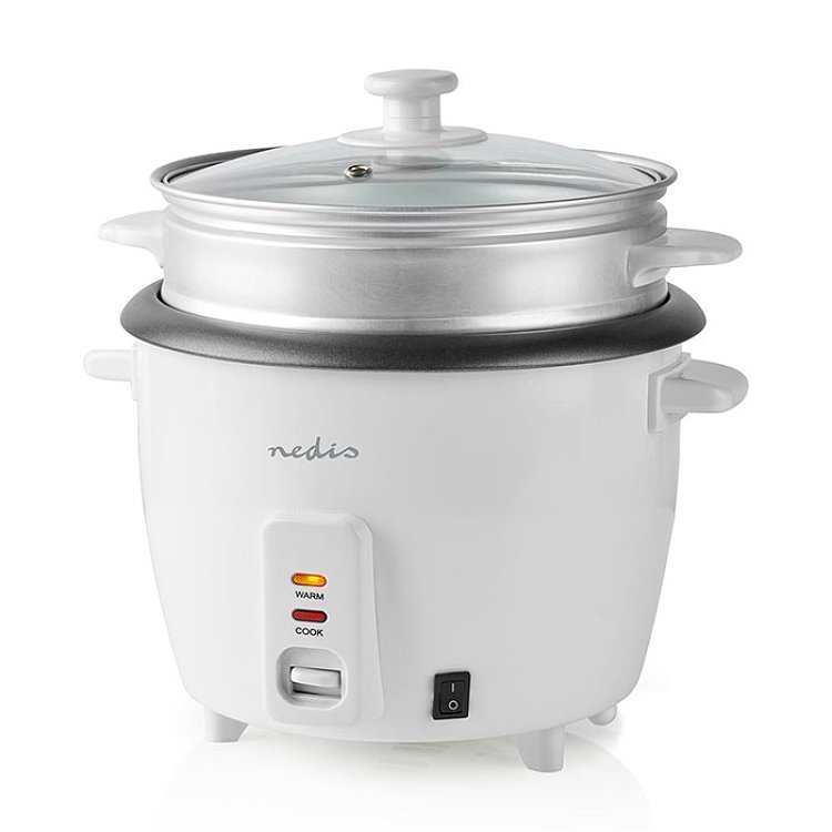 NEDIS KARC06WT Βραστήρας Ρυζιού 0.6L 300W 233-1584