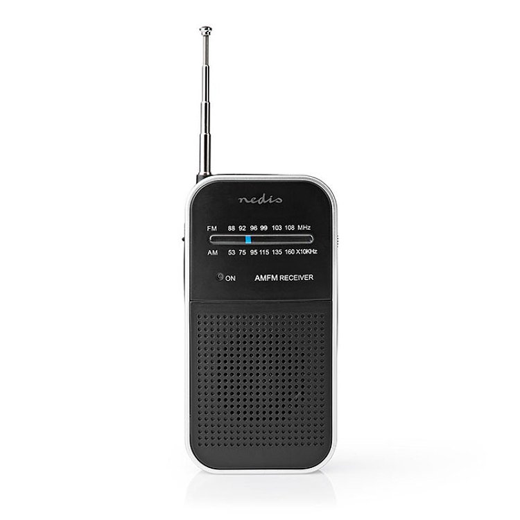 NEDIS RDFM1110SI Φορητό Ραδιόφωνο FM / AM 1.5W 233-1848