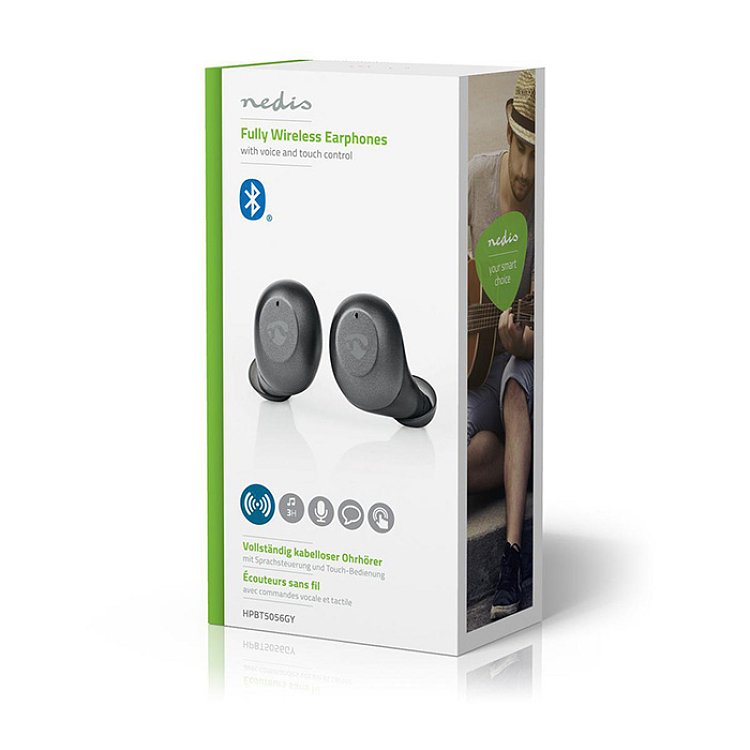 NEDIS HPBT5056GY Ακουστικά Bluetooth 233-2024