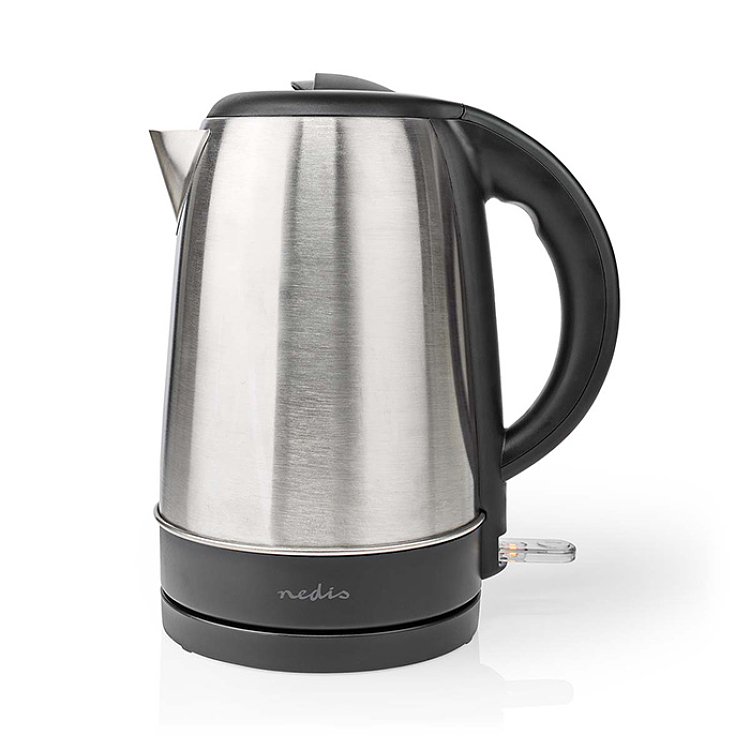 NEDIS KAWK340EAL Βραστήρας Inox Μαύρο 1.7L 233-2196