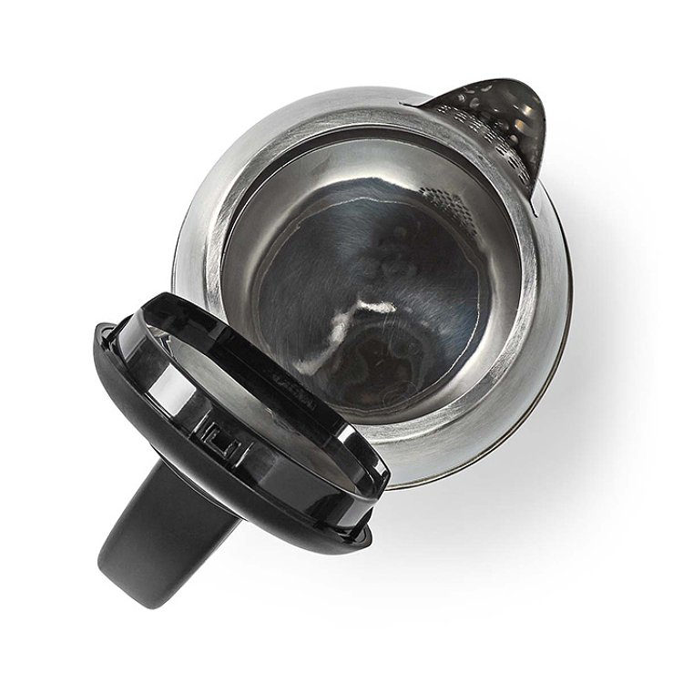 NEDIS KAWK340EAL Βραστήρας Inox Μαύρο 1.7L 233-2196