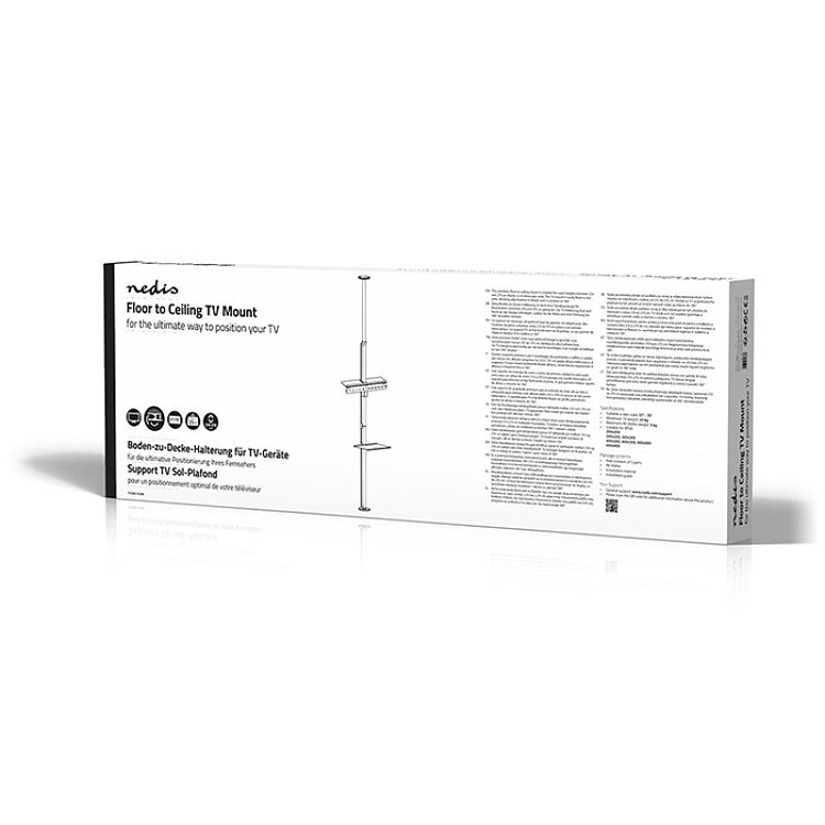 NEDIS TVSM5750BK Επιδαπέδια Βάση Τηλεόρασης 37"-70" 233-2289