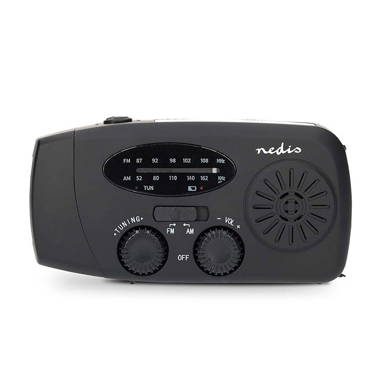 NEDIS RDFMCR2000BK Επαναφορτιζόμενο Ραδιόφωνο 233-2830