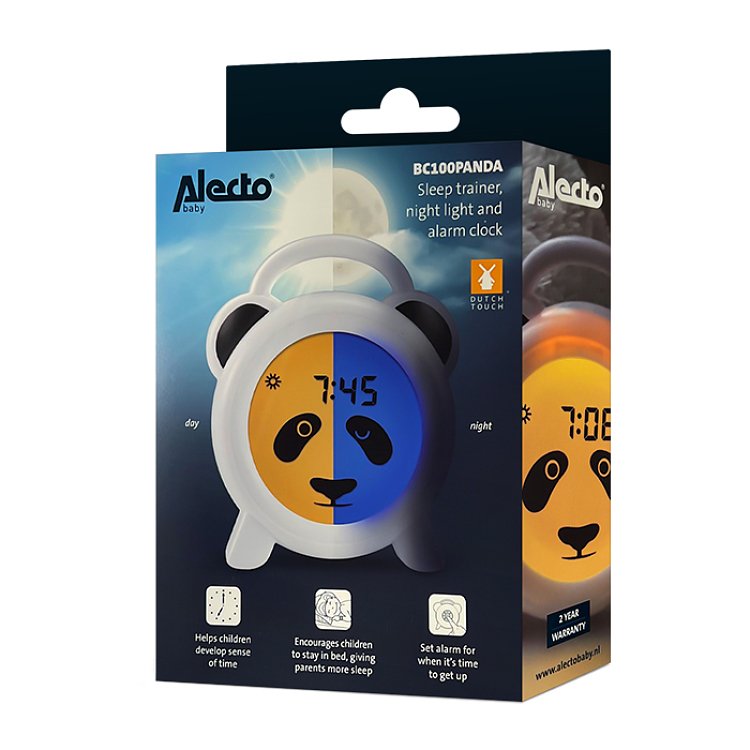 Παιδικό Ρολόι Εκπαίδευσης Ύπνου Alecto Panda BC100 245-0024