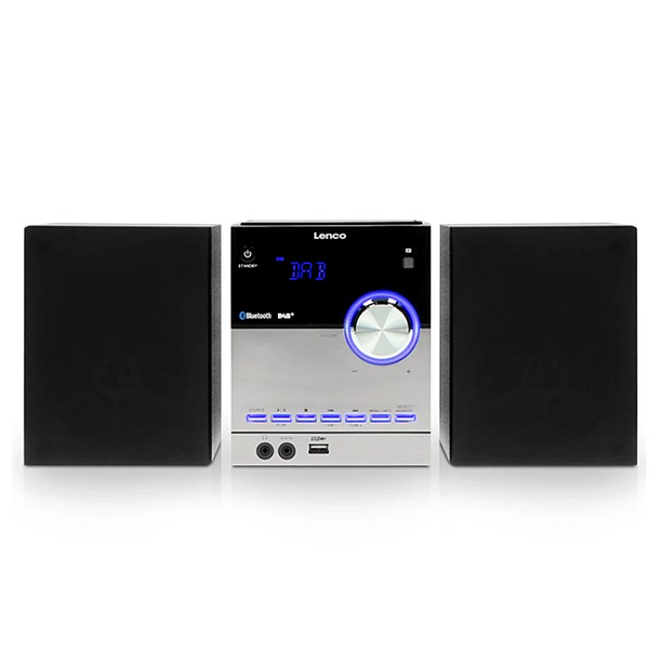 LENCO MC-150 Mini Hi-Fi με CD player, DAB+ FM ράδιο Bluetooth USB 20W 246-0012