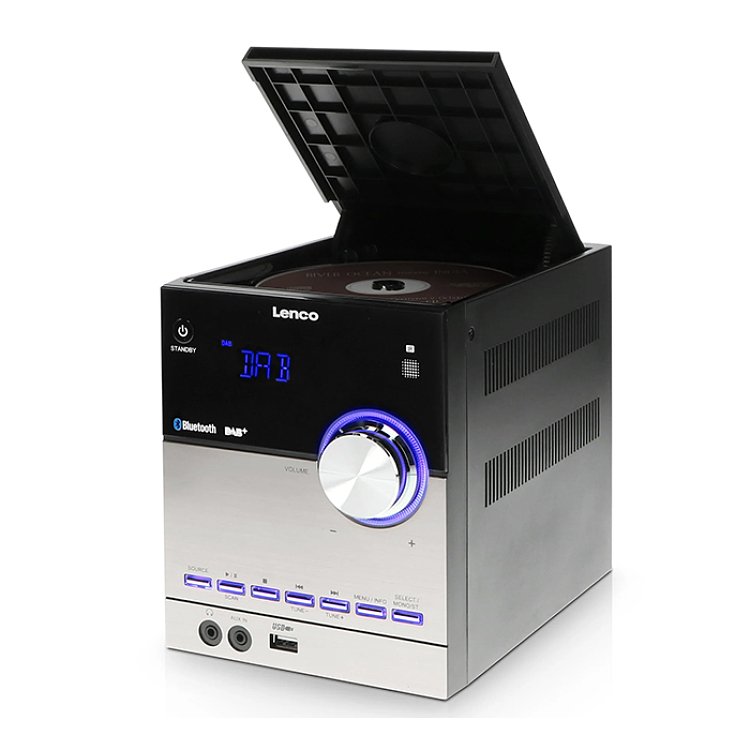 LENCO MC-150 Mini Hi-Fi με CD player, DAB+ FM ράδιο Bluetooth USB 20W 246-0012
