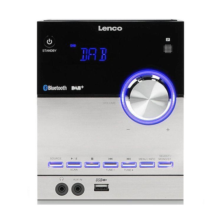 LENCO MC-150 Mini Hi-Fi με CD player, DAB+ FM ράδιο Bluetooth USB 20W 246-0012