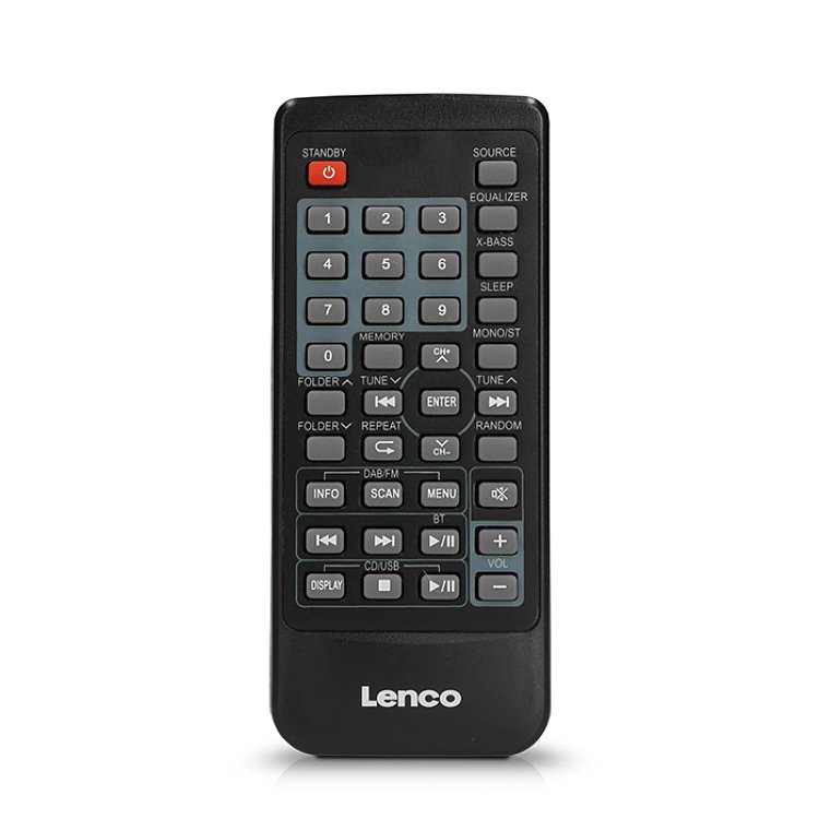 LENCO MC-150 Mini Hi-Fi με CD player, DAB+ FM ράδιο Bluetooth USB 20W 246-0012