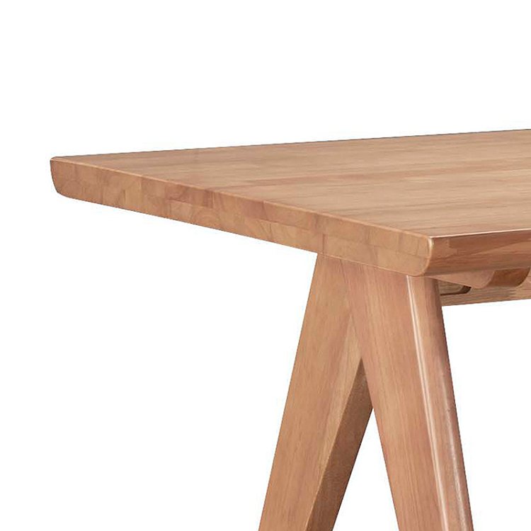 Τραπέζι Winslow pakoworld ξύλο rubberwood ανοικτό καρυδί 160x85x75εκ 247-000001