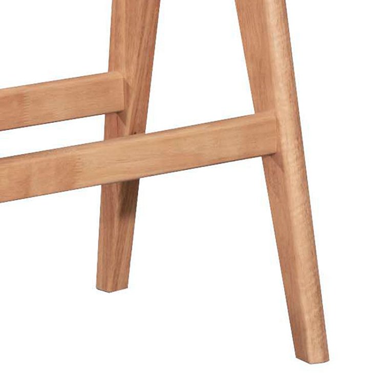 Τραπέζι Bar Winslow pakoworld ξύλο rubberwood ανοικτό καρυδί 120x45x100εκ 247-000006