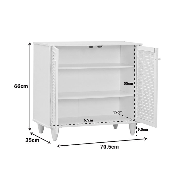 Παπουτσοθήκη-ντουλάπι Ronan pakoworld χρώμα wenge 70.5x35x66εκ 249-000003