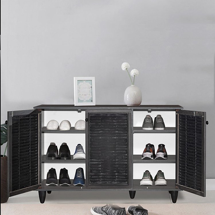 Παπουτσοθήκη-ντουλάπι Ronan pakoworld χρώμα wenge 105x35x66εκ 249-000006