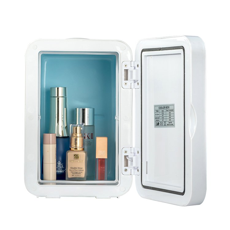 XO CZ015 WHITE COLOR Mini Ψυγείο Καλλυντικών Με Καθρέφτη Λευκό 249-0221