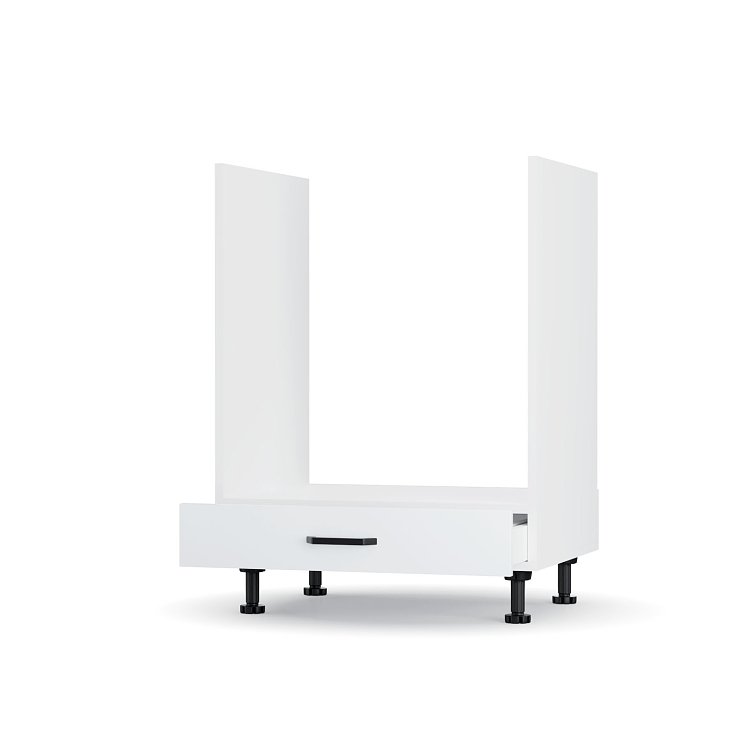 Modest Κάτω Ντουλάπι Φούρνου Λευκό 60x48x82cm LG6082M02