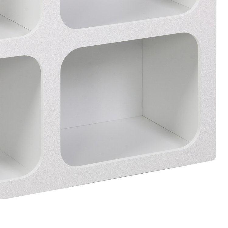 Μπουφές Emersi pakoworld με ράφια mdf σε λευκή απόχρωση 120x35x76εκ 260-000040