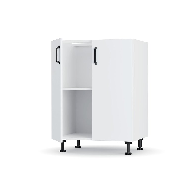 Modest Κάτω Ντουλάπι Λευκό 60x48x82 εκ L6082M02