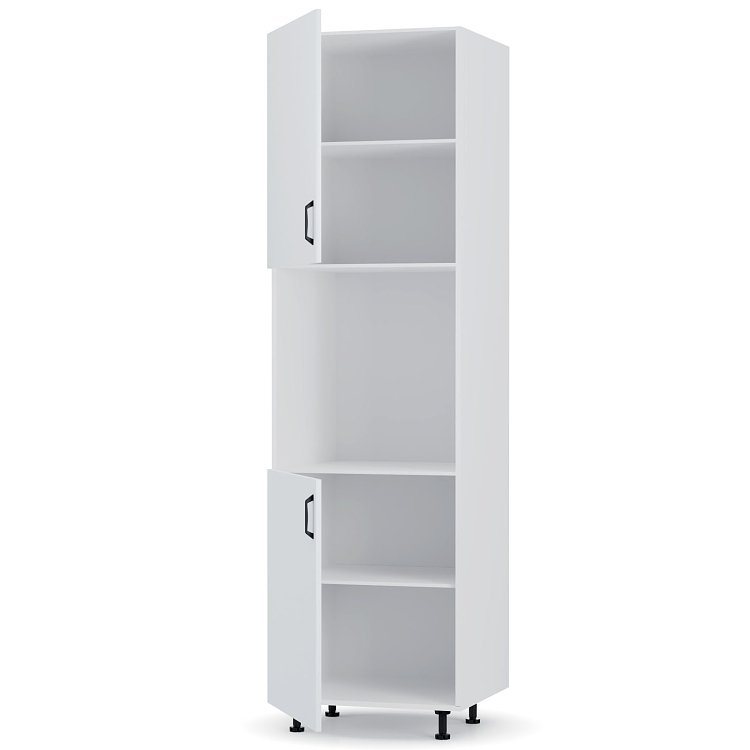 Modest Στήλη Φούρνου Λευκή 60x57x214cm HL2143M02