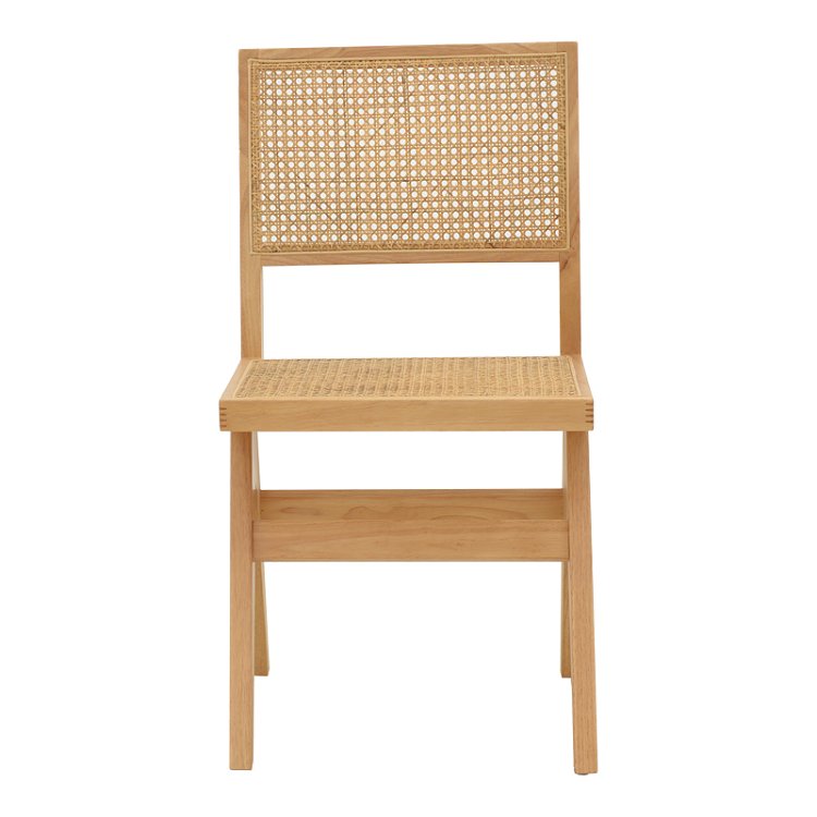 Καρέκλα Winslow pakoworld φυσικό rubberwood 45x56x82εκ 263-000023