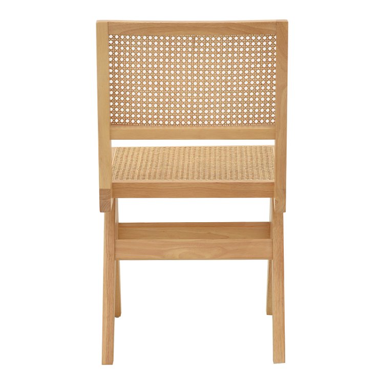 Καρέκλα Winslow pakoworld φυσικό rubberwood 45x56x82εκ 263-000023