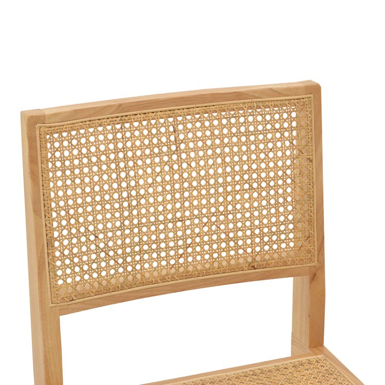 Καρέκλα Winslow pakoworld φυσικό rubberwood 45x56x82εκ 263-000023