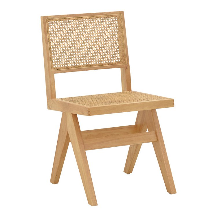 Καρέκλα Winslow pakoworld φυσικό rubberwood 45x56x82εκ 263-000023