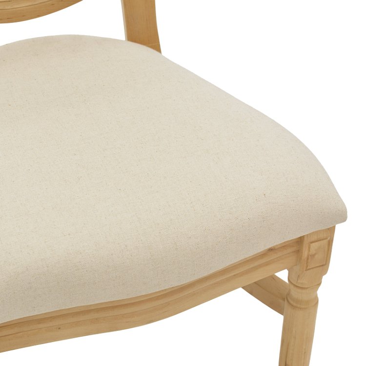 Καρέκλα Canco pakoworld φυσικό rubberwood-φυσικό rattan 50x53x98εκ 263-000032