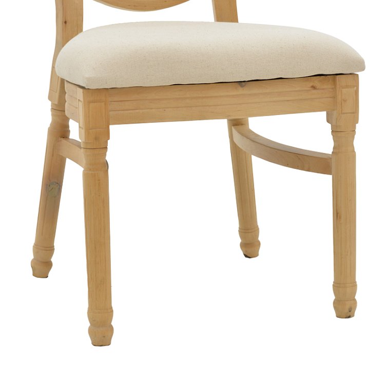 Καρέκλα Canco pakoworld φυσικό rubberwood-φυσικό rattan 50x53x98εκ 263-000032