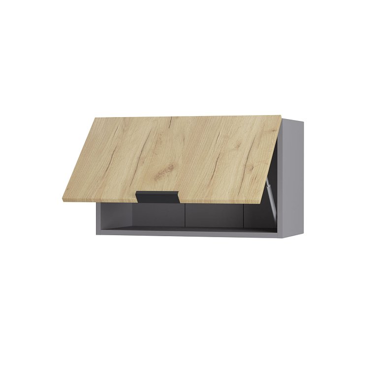 Craft Πάνω Ντουλάπι Απορροφητήρα Χρυσό Δρυς 60x32x36cm W6036C04