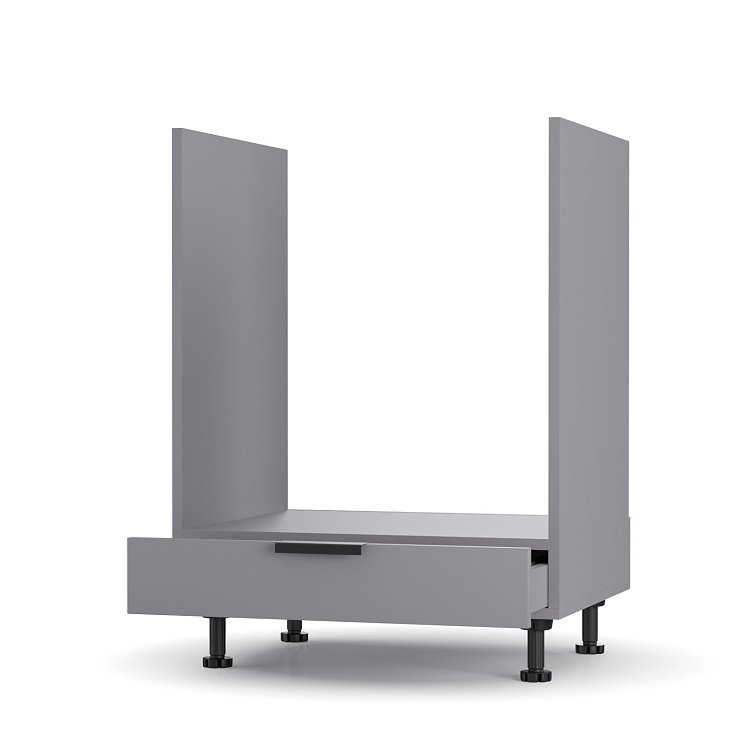 Craft Κάτω Ντουλάπι Φούρνου Γραφίτης 60x48x82cm LG6082C01