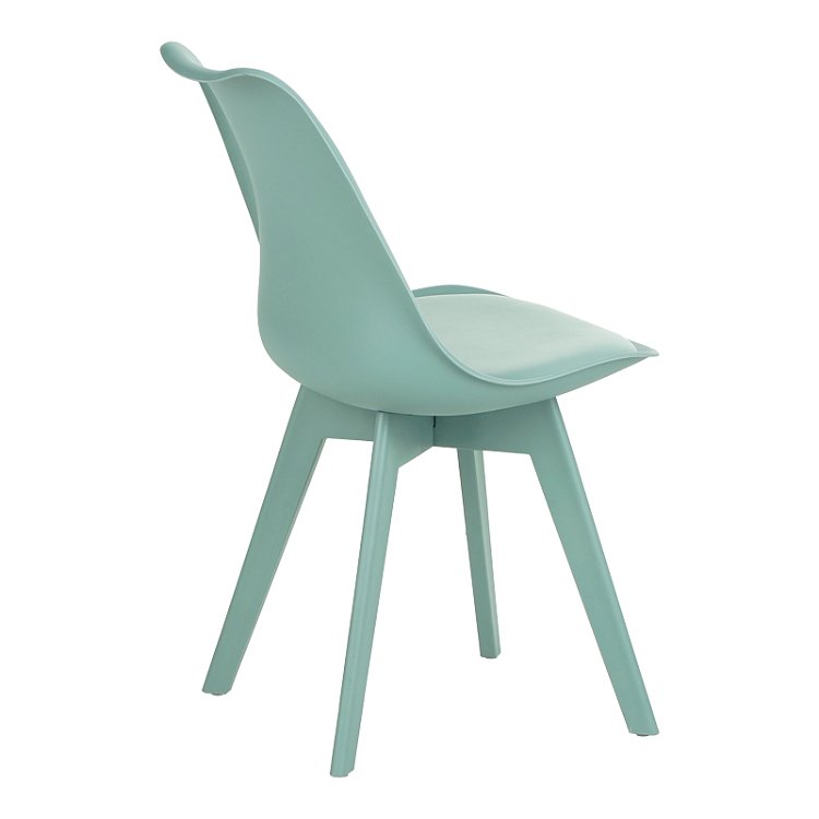 Καρέκλα Gaston I pakoworld PP-PU σε μέντα απόχρωση 48.5x53.5x81.5εκ 271-000039