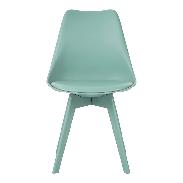 Καρέκλα Gaston I pakoworld PP-PU σε μέντα απόχρωση 48.5x53.5x81.5εκ 271-000039