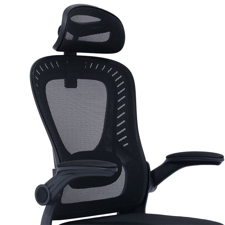 Καρέκλα γραφείου διευθυντή Delilah pakoworld mesh μαύρο 275-000003