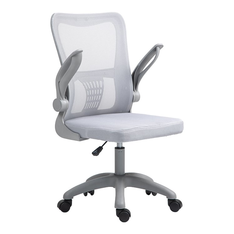 Καρέκλα γραφείου εργασίας Annalise pakoworld mesh γκρι 57x53x100εκ 275-000017