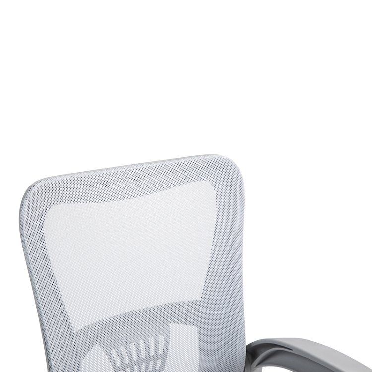 Καρέκλα γραφείου εργασίας Annalise pakoworld mesh γκρι 57x53x100εκ 275-000017