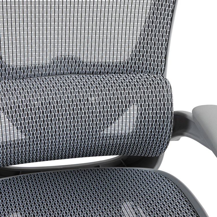 Καρέκλα γραφείου εργασίας Zenyk pakoworld mesh σε grey απόχρωση 63x70x126εκ 275-000018