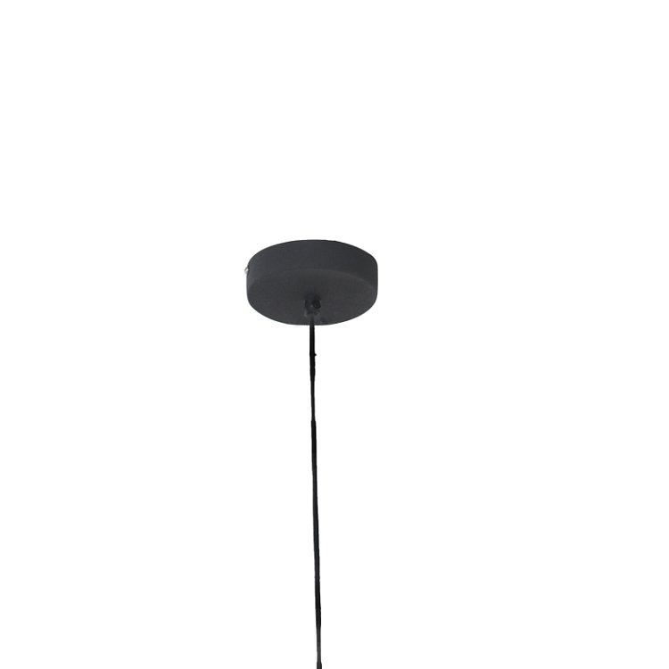 Φωτιστικό οροφής Kelsy Inart E27 μαύρο μέταλλο Φ30x122εκ 287-000012