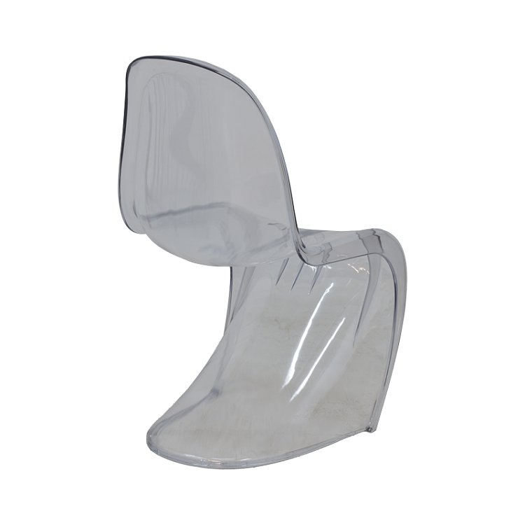 Καρέκλα Xyofa pakoworld PC διάφανο 42x45x85εκ 292-000018